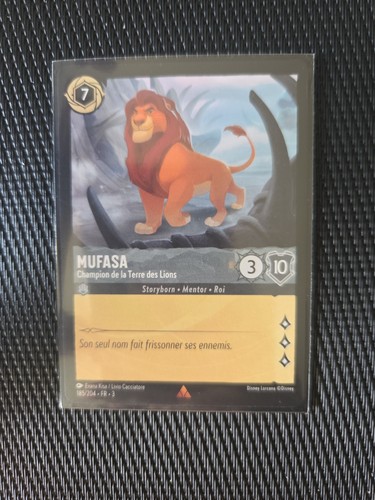 Carte lorcana tcg chapitre 3 - tcg,