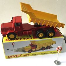 Dinky Toys 572 - BERLIET GBO Benne Rouge/Jaune 1:43 - Atlas 2576051
