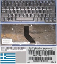 CLAVIER QWERTY GREC Packard Bell MZ35 ARGO C, MZ36 AEPL1KE+119-GK 7418710142