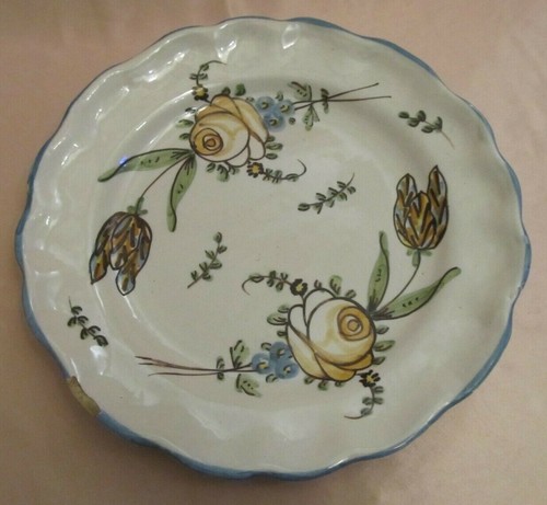 Ancienne assiette décor - assiette,