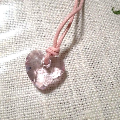 Collier coeur swarovski - coeur,