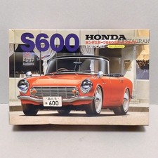 Vintage LS 1/32 Honda S600 Open type Model Kit LS N°31 avec ressort de traction
