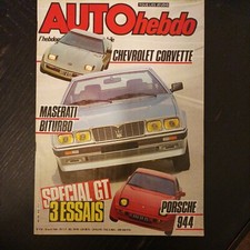 Auto hebdo 416 chevrolet