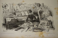 Albert ADAM (1833-1900) LITHO