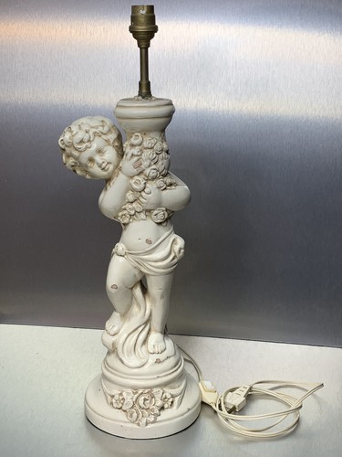 Ancien pied lampe - pied, de