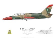 Print L-39C Albatros, Nigerian