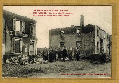 Cpa vosges nompatelize - cpa,