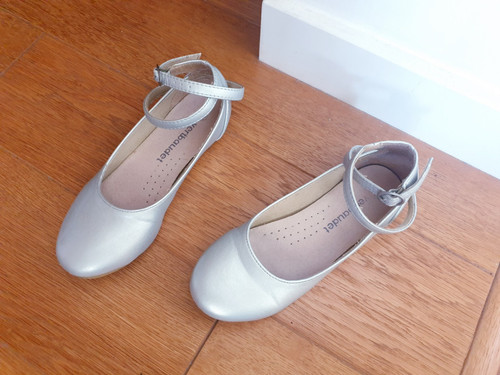 Ballerines cuir - en,