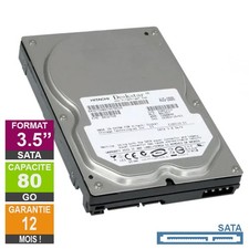 Disque Dur 80Go SATA 3.5