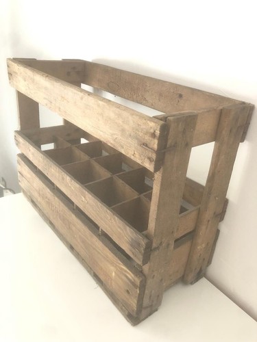 Caisse bouteilles bois - à,