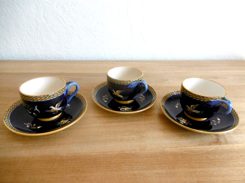 Trois tasses cafe - tasses,