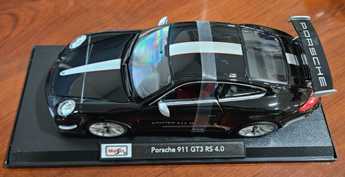 Maisto black porsche - maisto, gt3