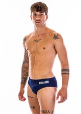 DSQUARED2 - COSTUME SLIP/BRIEF - D7B453720-417 - BLUE/WHITE