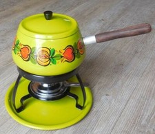 Vintage service à fondue - à,
