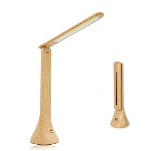 Lampe bureau led bois - de,