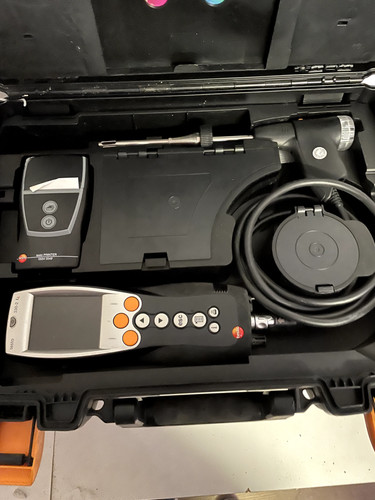 Analyseur combustion testo - analyseur,