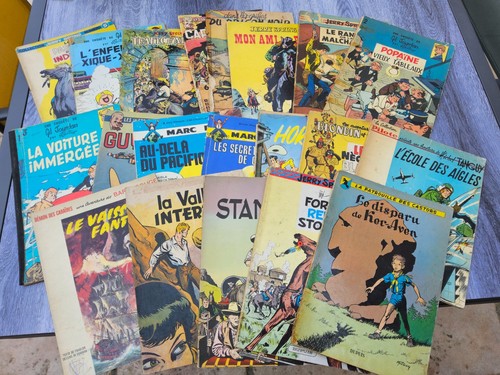 Lot albums brochés - lot, 20