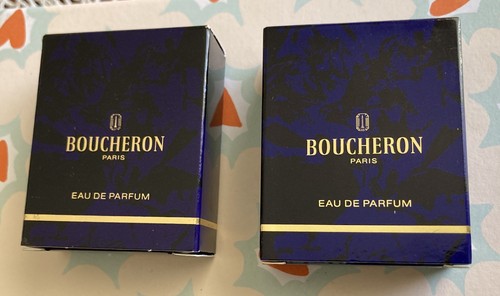 Deux miniatures boucheron - deux,
