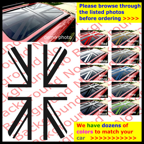 Union jack flag - jack, moonroof