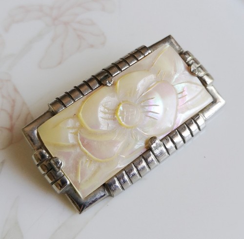 Anciens vintage broche fleur - anciens,