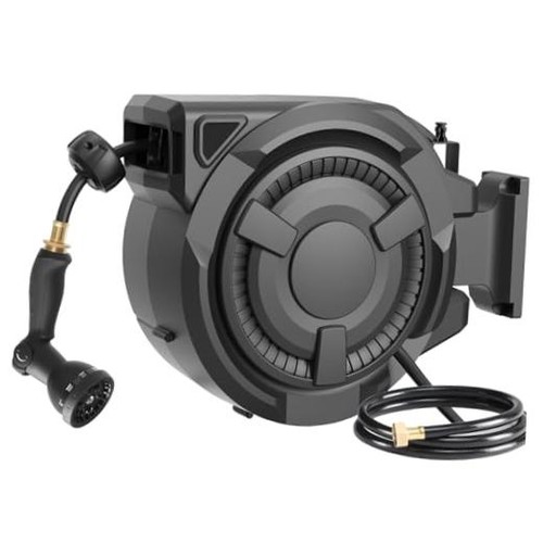Retractable garden hose reel - hose,