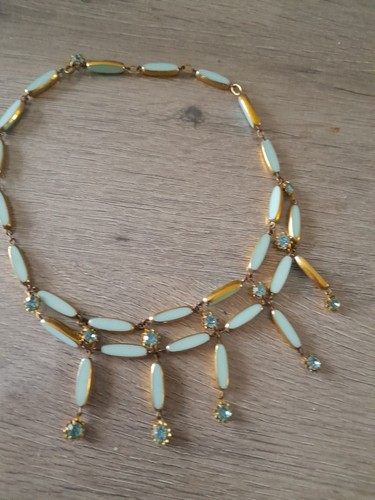 Ancien collier art deco ras - ancien,