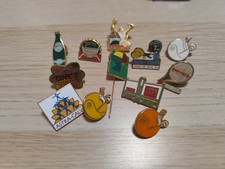Lot Pin's Roland Garros..Et Partenaires..1 Broche Roland Garros..