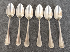 6 Cuillères à dessert en