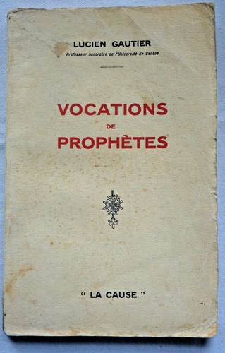 Vocations prophètes - vocations,