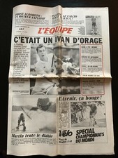 L'Equipe Journal 6/09/1985