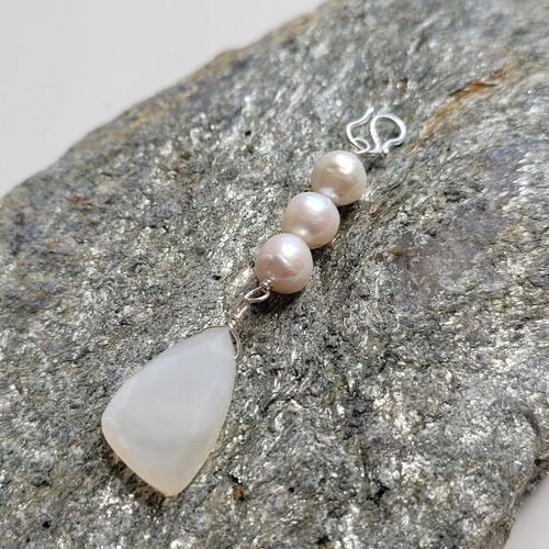 Pendentif perle culture - perle,