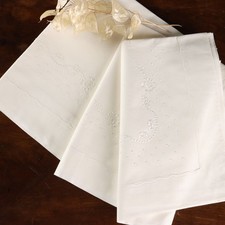 Drap Double Lin avec 2 Taies d'Oreiller Second Hand Italie Original