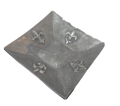 Fleur lys silver - fleur-de-lys,
