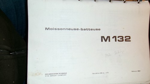 Someca fiat moissonneuse m132 - someca,