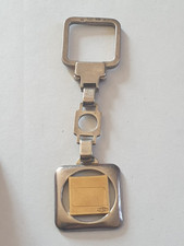 GOLD & SILVER PORTE CLES HERMES ? PORTE CLE DESIGN VINTAGE A IDENTIFIER 4 Grs OR