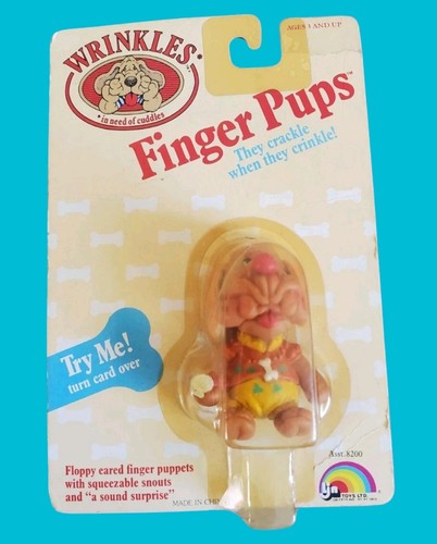 Wrinkles finger pups vintage - finger,