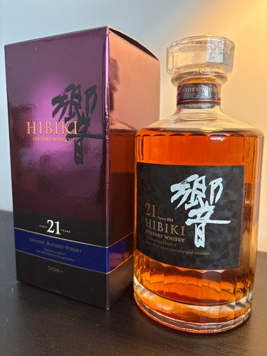 Whisky japonais hibiki 21 - whisky,