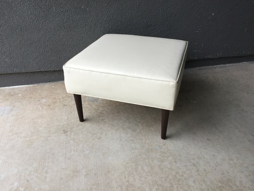 Vintage stool ottoman - vintage,