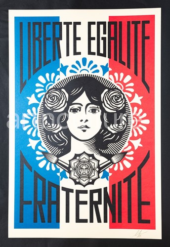 Shepard fairey obey - fairey, liberté