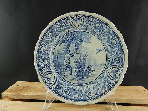 Antique authentique assiette - antique,
