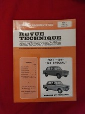 Revue Technique Fiat 124 1.2 124 Special 1.4 Rta Fiat 124 Special 1400 124 1200