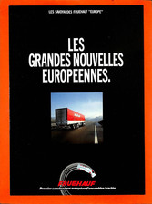 REMORQUES FRUEHAUF / LES SAVOYARDES " EUROPE " PROSPECTUS 100 g