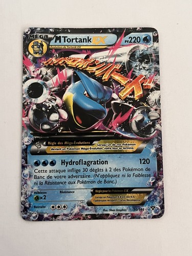 Carte pokémon mega tortank - pokémon,