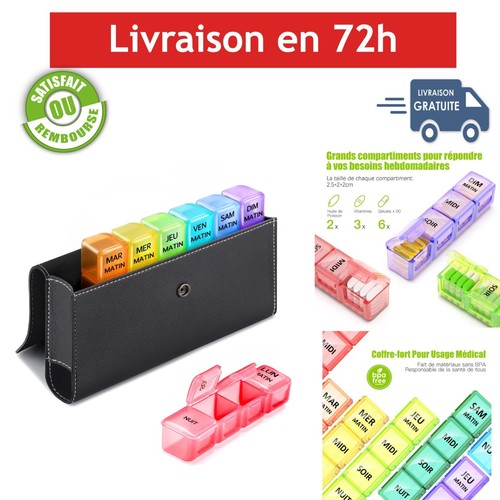Pilulier semainier jours 28 - pilulier,