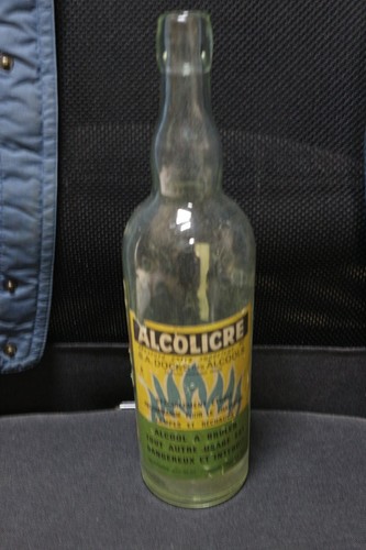 Ancienne grande bouteille vide - ancienne,