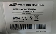 lave linge samsung W70F5E0N2W