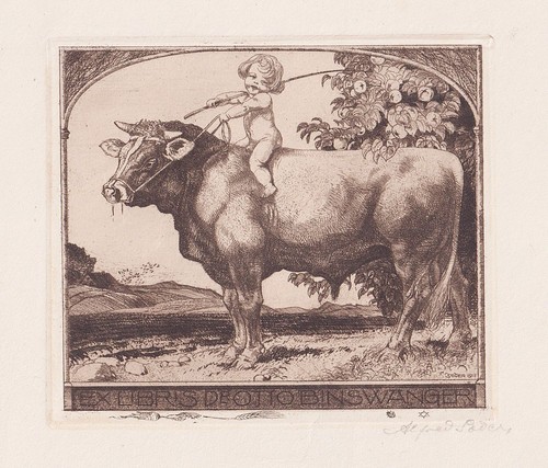 Alfred soder exlibris - exlibris, otto