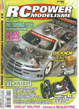 RC POWER MODELISME N°22 GS VISION PRO / MOTEURES 2.1 CC COLLARI / MUGEN MRX3