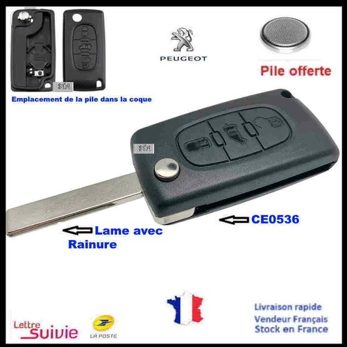 Coque boitier cle plip - coque,