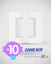 10 Cales de remplacement Nintendo Game Boy GB GameBoy Color GBC PAL FR